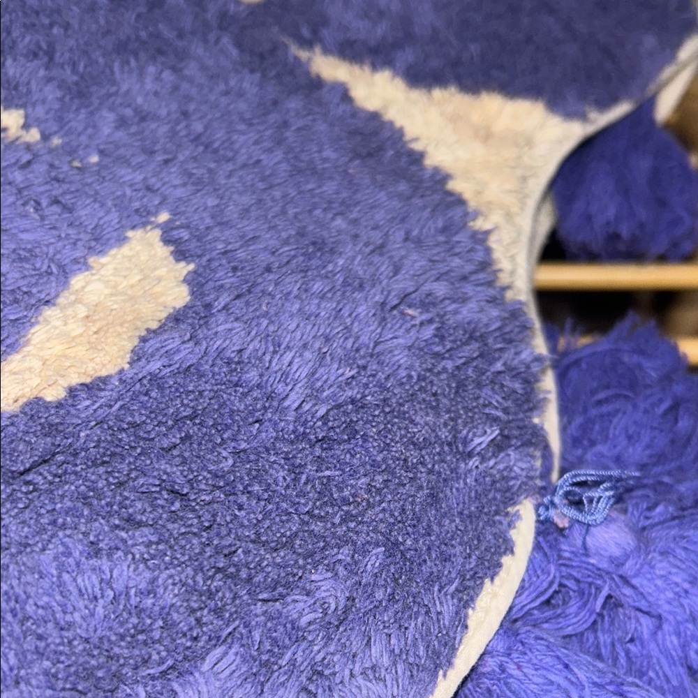 Opalhouse Jungalow 100% Cotton Concentric Wave Blue Bath Rug , Blue/Cream - Picture 11 of 11